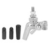 Beer Flow Control Faucet Stainless Steel Beer Tap with Dust