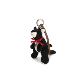 Kangol (대구신세계)클라우드 스웨이드 캉골 키홀더 0031 블랙 (Daegu Shinsegae) Cloud Suede Kangol Key Holder 0031 Black