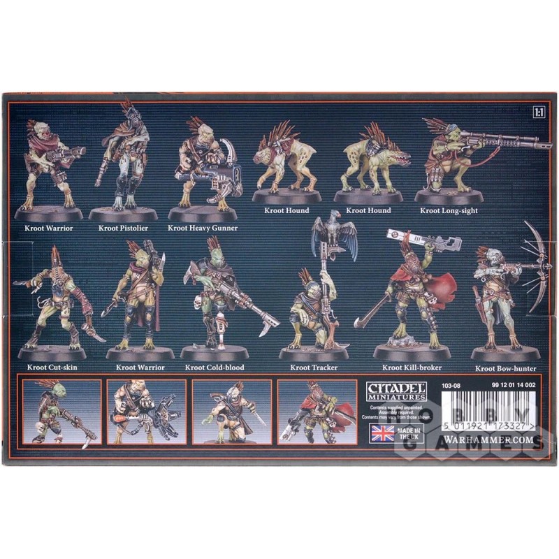 Games Workshop Kroot Farstalker Kinband Carnivores Tau T'au Empire Warhammer