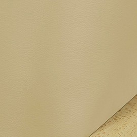 SlipcoverShop Faux Leather Cream Futon Cover Queen 298