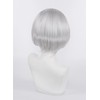 OSIAS 2B Wig Silver Thick Short Heat Resistant Hair