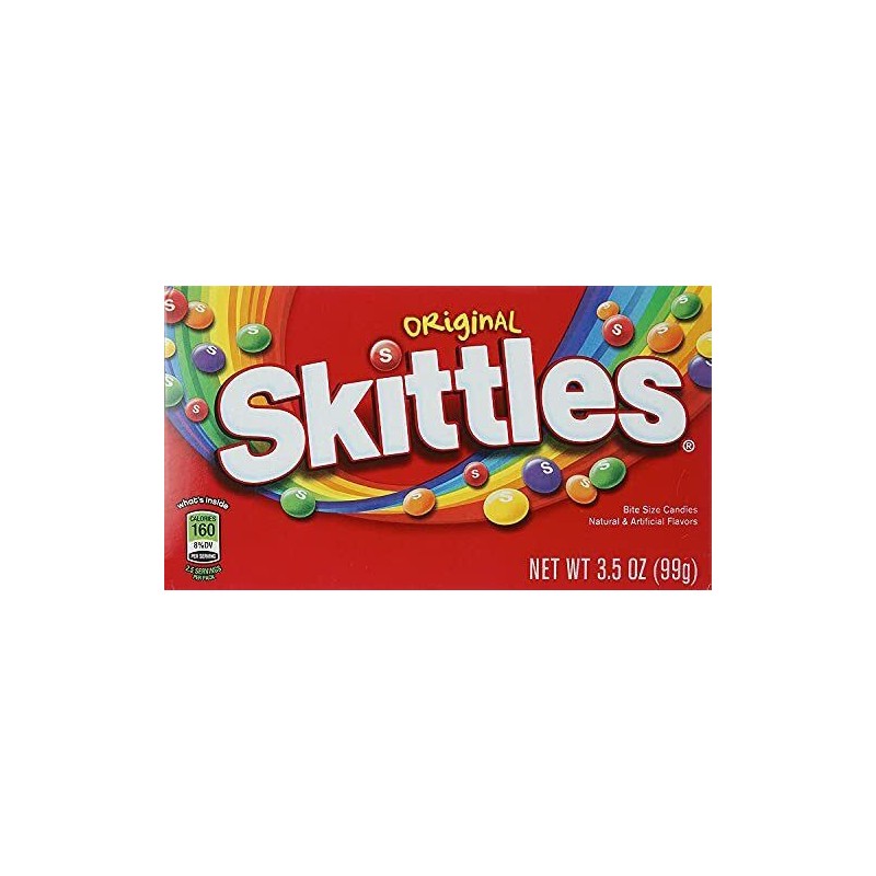 Skittles Original Candy Theater Box, 3.5 ounce