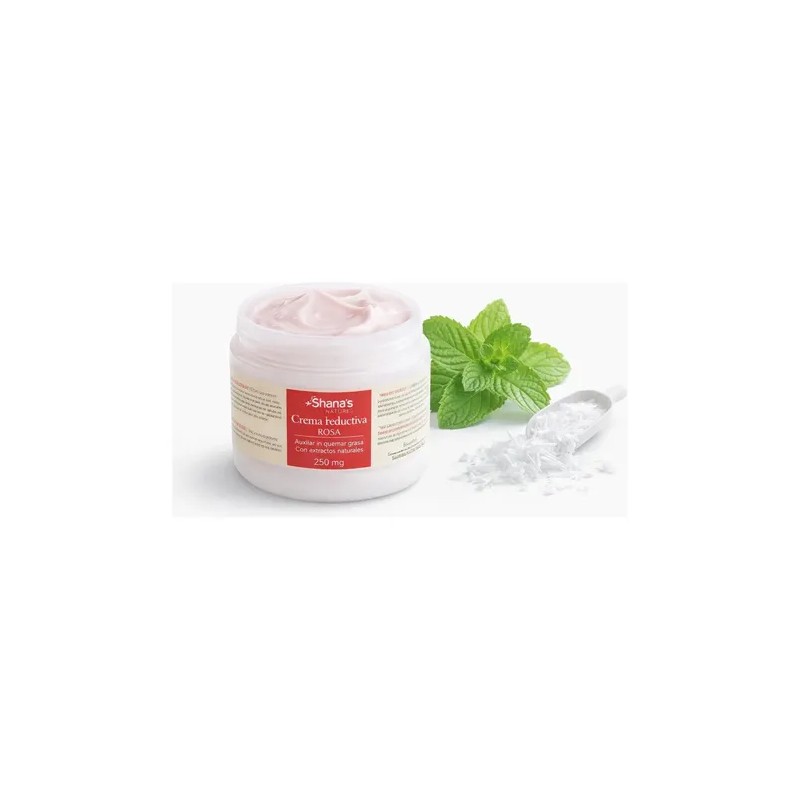 Crema Rosa Reductor De Panza Shanas Anti Estrias Quema Grasa