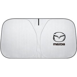 Mazda Car Sun Visor CX-3 / CX-4 / CX-5 / CX-8 / Atenza / Axela / Demio All Series Special Front Sun Shade Windshield Cover Blackout Thermal Insulation UV Shielding Car Sun Shade Foldable, Car Side