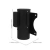 TEHAUX Wall Mount Retractable Belt Barrier Safety Warning Tape Crowd