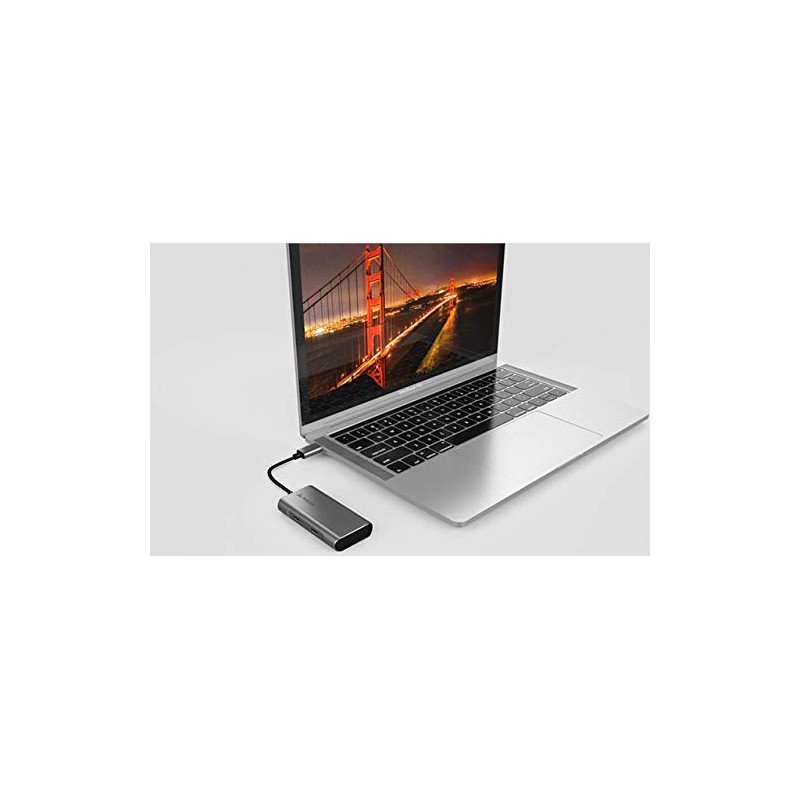 Juiced Systems QuadHUB - USB-C 4 Port Portable USB Hub