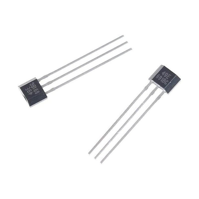 10 Pcs Hall Element 49E Oh49E Ss49E Linear Sensor Hall