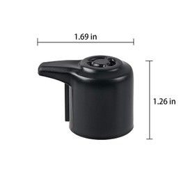 2Pack Steam Release Valve, Universal Pressure Valve Release Handle for Instant Pot 3, 5, 6, 8 Qt Quart, Electric Pressure Cooker Valve Replacement Part Steam Release Accessories