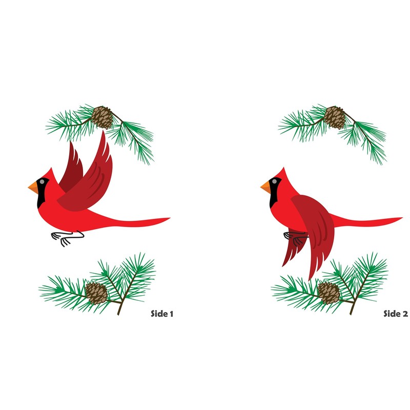 Cardinal Wood Wind Spinner - Made in USA