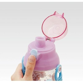 Skater PSB5TR Children's Water Bottle, Clear Bottle, 16.9 fl oz (480 ml), Sofia 19