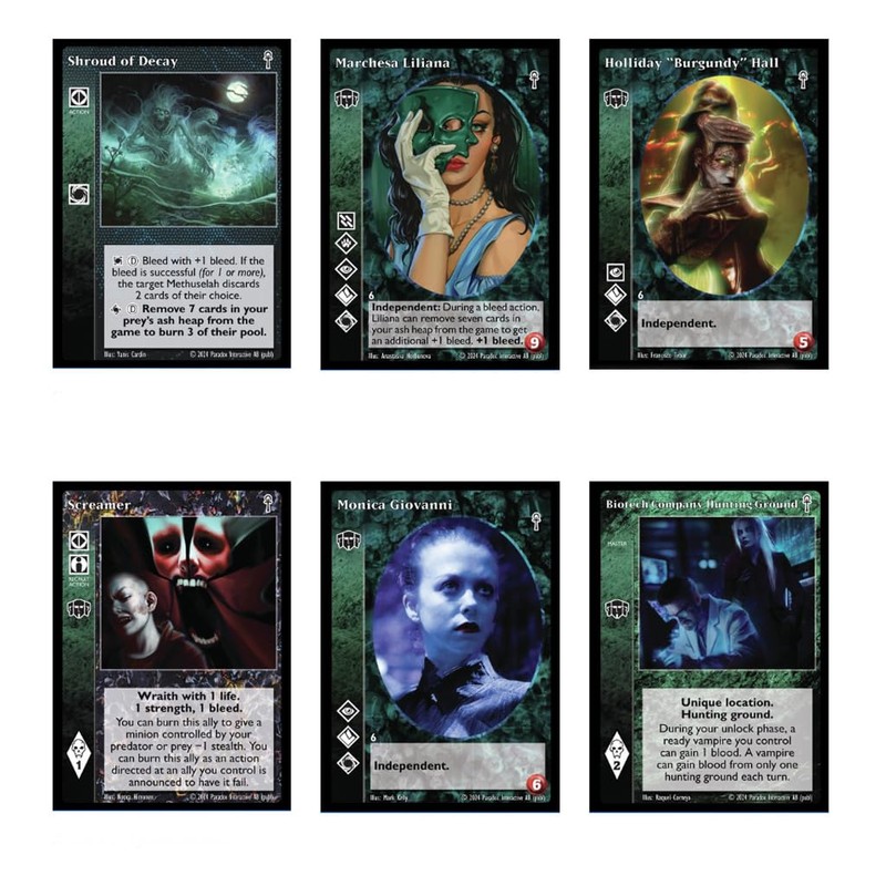 Black Chantry Productions Vampire The Eternal Struggle 5th Edition Hecata