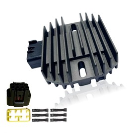 Voltage Regulator Rectifier with Connector Kit Stator 4XY-81960-00-00 fit for YAMAHA Road Star XV1600 XV1700 QINLANAP for V-Star 650 1100 for Royal Star Wr250E Wr250X SR400 XVZ1300 YZFR6