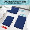 Smiry Tapete de baño de espuma viscoelástica, extra suave, absorbente,