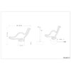 Reality Leuchten Bronto R55360101 LED Table Lamp with 2 Watt