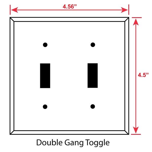 Printed Switchplate - Matisse: The Dance - Double Gang Toggle