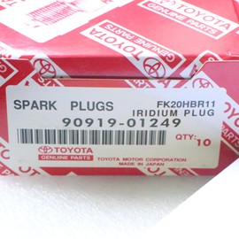 6pcs Spark Plugs For Lexus IS250 IS350 GS300 GS350 GS450h 90919-01249 FK20HBR11