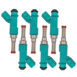 EPSIRMP 23250-0P010 6 inyectores de combustible compatibles con Toyota Highlander Avalon Camry Sienna Lexus ES350 RX350 RX450h 2.5L 2.7L 3.5L