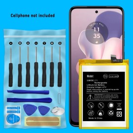 For Motorola Upgraded Thick Density Lithium Battery Toolset for Motorola Moto G Power 5G 2024
