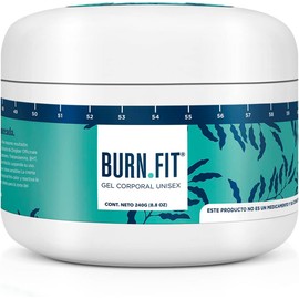 Gel Corporal Burn Fit, Potenciador Ligero de Entrenamiento Anticelulítico para Vientre y Cuerpo, Gel No Pegajoso Caliente y Frío para Pre y Post-Entrenamiento, Máximo Rendimiento de Entrenamiento.
