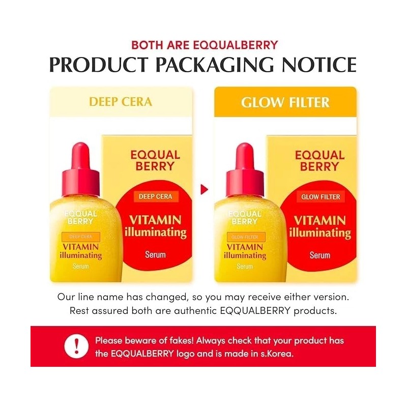 Suero Bakuchiol Vitamina C EQQUALBERRY 30 ml - Iluminador y