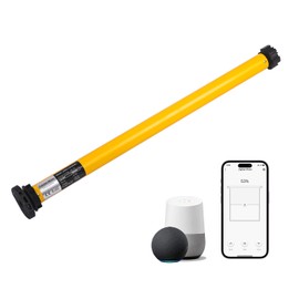 AM25 Zigbee Smart Blinds Motor Only-for 1.5" Roller Tube-Rechargeable DIY Tubular Motor for Roller Shades, Zebra Blinds&Roman Shades Compatible with Alexa, Google Home (Brackets/Remote Not Included)