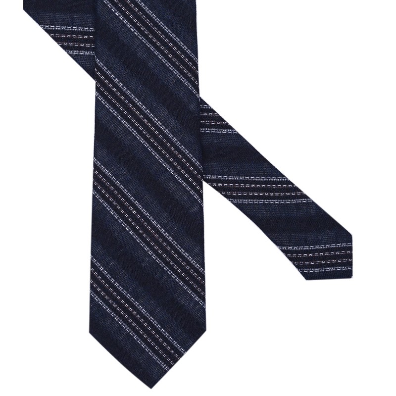 BELLUNO Corbata ajustada de 2.5 pulgadas para hombre, algodón y