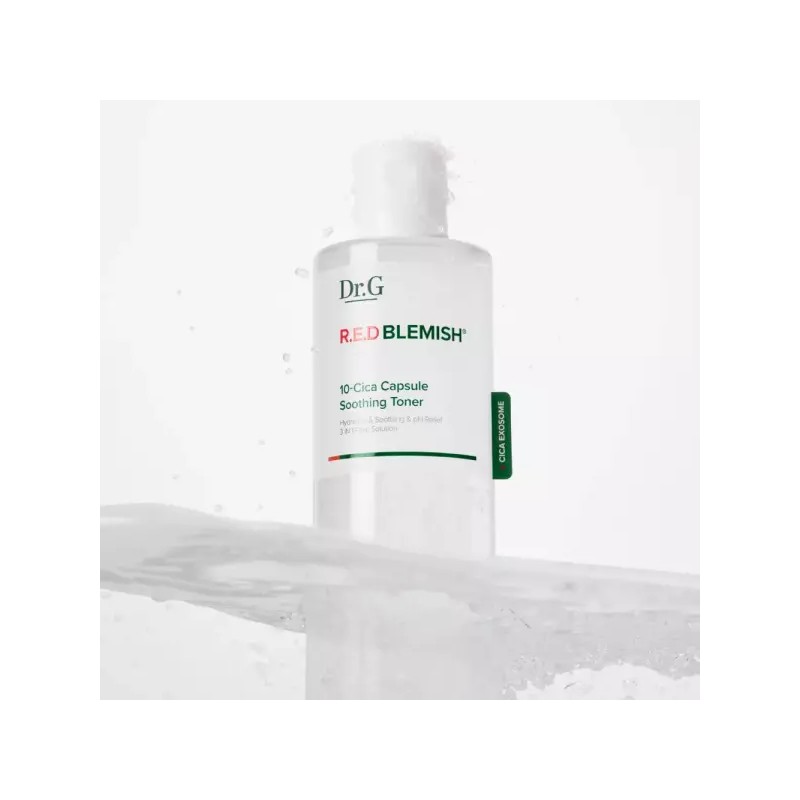 Dr.G 닥터지 레드 블레미쉬 10-시카 캡슐 수딩 토너 300ml Dr.G