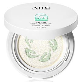 AHC Safe On Mild Sun Cushion SPF50+ PA++++, 25g, 1 piece / AHC 세이프온 마일드 선쿠션 SPF50+ PA++++, 25g, 1개