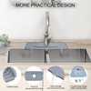 Silicone Faucet Mat, Kingmall Kitchen Faucet Mat Silicone Faucet Drip