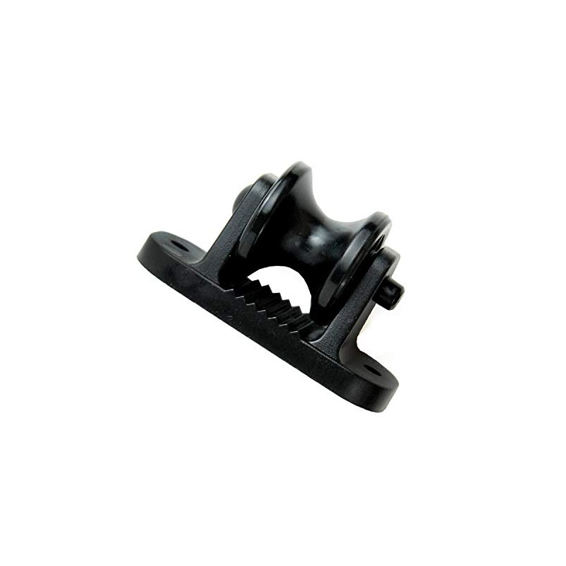 Zareba Black Plastic Roller Insulator for Wood Posts – 10