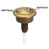 HAFRILY Toilet Flush Button Adjustable Toilet Push Button Flush Replacement,
