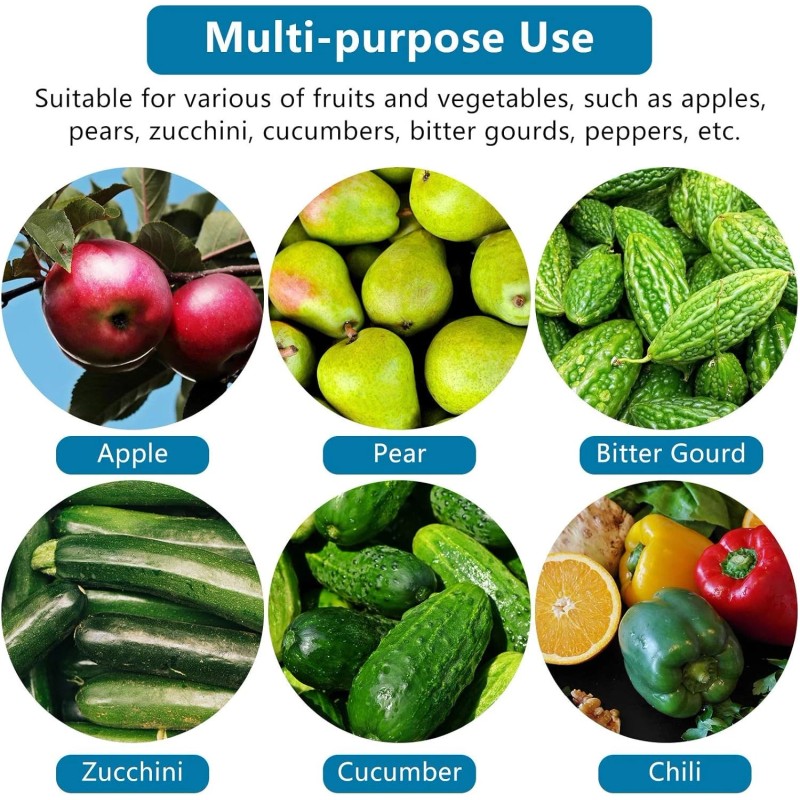 Patelai Zucchini Squash Corer 2-Piece Set - Stainless Steel Seed