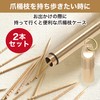 HAMILO Portable Small Toothpick Case Waterproof Brass Travel Toothpick Case