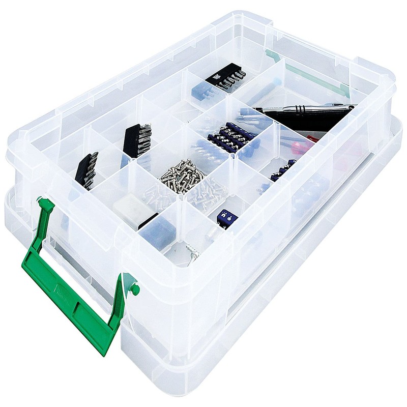 StoreStack Large Tray Clear (Fits 24 Litre Box and 36