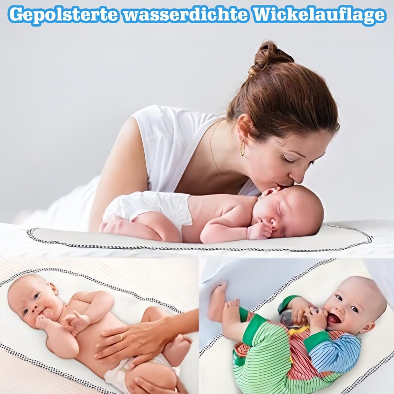 Pack of 6 Changing Mats, Soft Changing Mat for Babies,