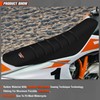 fewfuss Universial Dirt Bike Seat Cover - Soft Ribbed Rubber