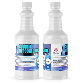 Alliance Chemical Sodium Hypochlorite 5.25% - 2 Quarts - For Water Treatment, Surface Purification, Odor Removal