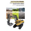 YBvaluebuy 2.4G 9/11CH RC Excavator Bulldozer Construction Toys Remote Control