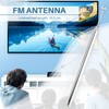 115 cm 10 Section Telescopic Antenna FM AM Radio
