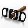 PROMISE Guillotine Stainless Steel Double Blade 20mm Diameter Cigar Cutter