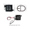 PTC Air Heater Fan Conductivity for Constant Temperature Small Space