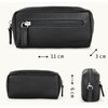 MANAGE XXL Leather Key Bag with Coin Compartment for Men