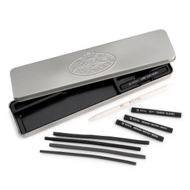 Royal & Langnickel Mini Tin Charcoal Art Set,Grey