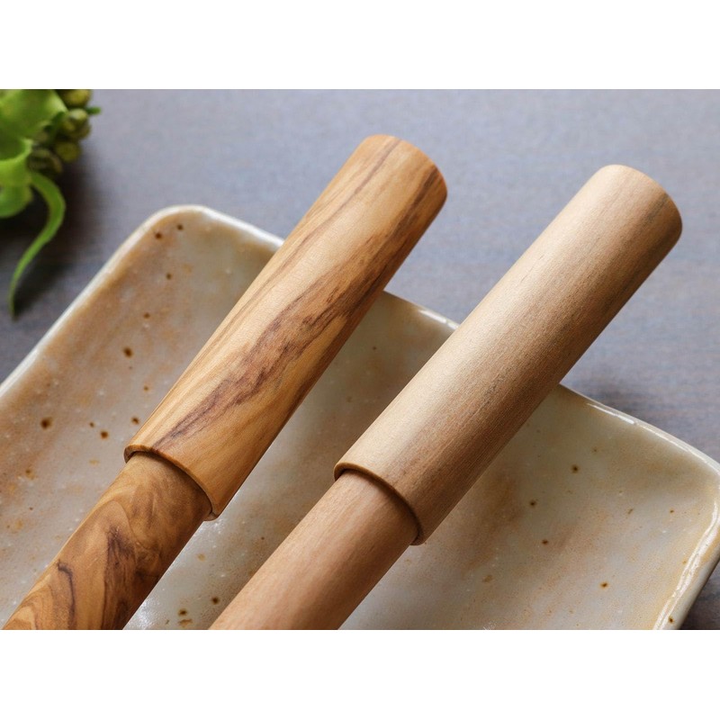 WANCHER World Tree Fountain Pen, Olive Wood Axis, Carefully Selected