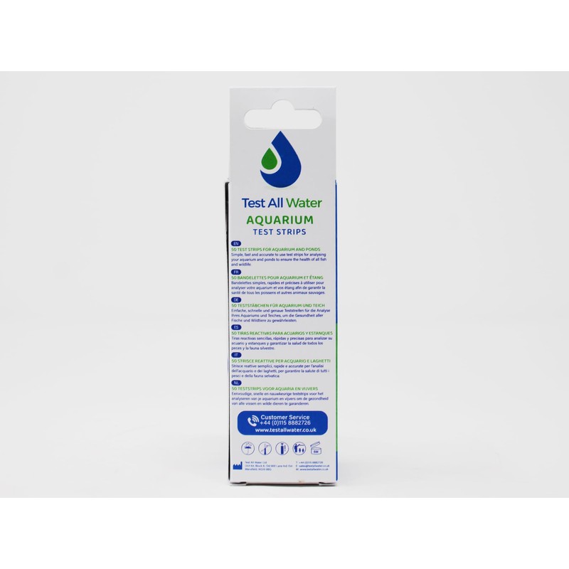 TEST ALL WATER - Aquarium Chlorine Test Strips | 3