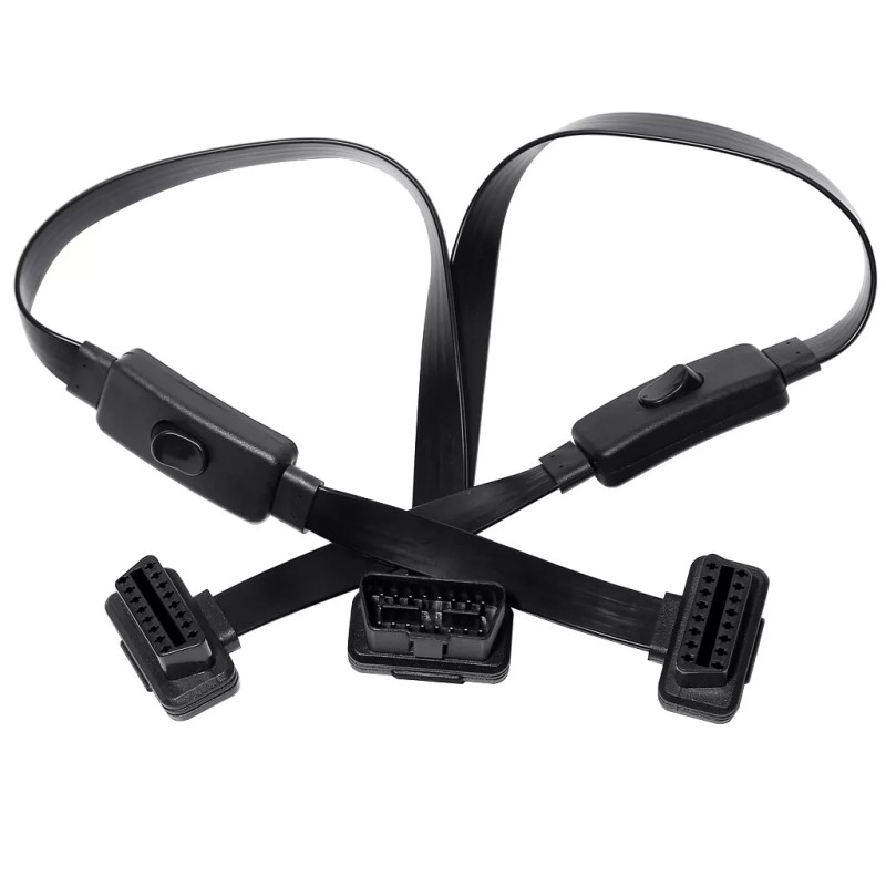 iKKEGOL OBDII Splitter 2 way obd2 all 16 Pins wired