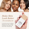 Tinted Sunscreen for Face SPF40| Korean Moisturising Fluid with SPF