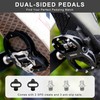 Thinvik Clipless Pedals SPD Compatible Shimano SPD System & Flat