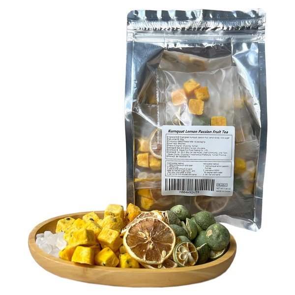 Kumquat Lemon Passion Fruit Tea 225g (15g *15 pack) Kumquat,