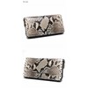 Belkut 1070963-F-523a Diamond Python, Genuine Leather, Snake Skin, Long Wallet,